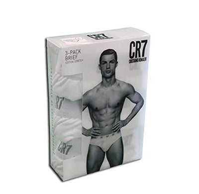 CR7 Men's Pack Briefs 2XL Black