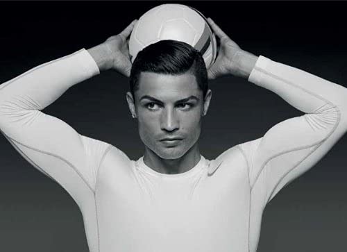 CRISTIANO RONALDO CR7 Men's 3-Pack Cotton Briefs - Black/Grey/White - XL