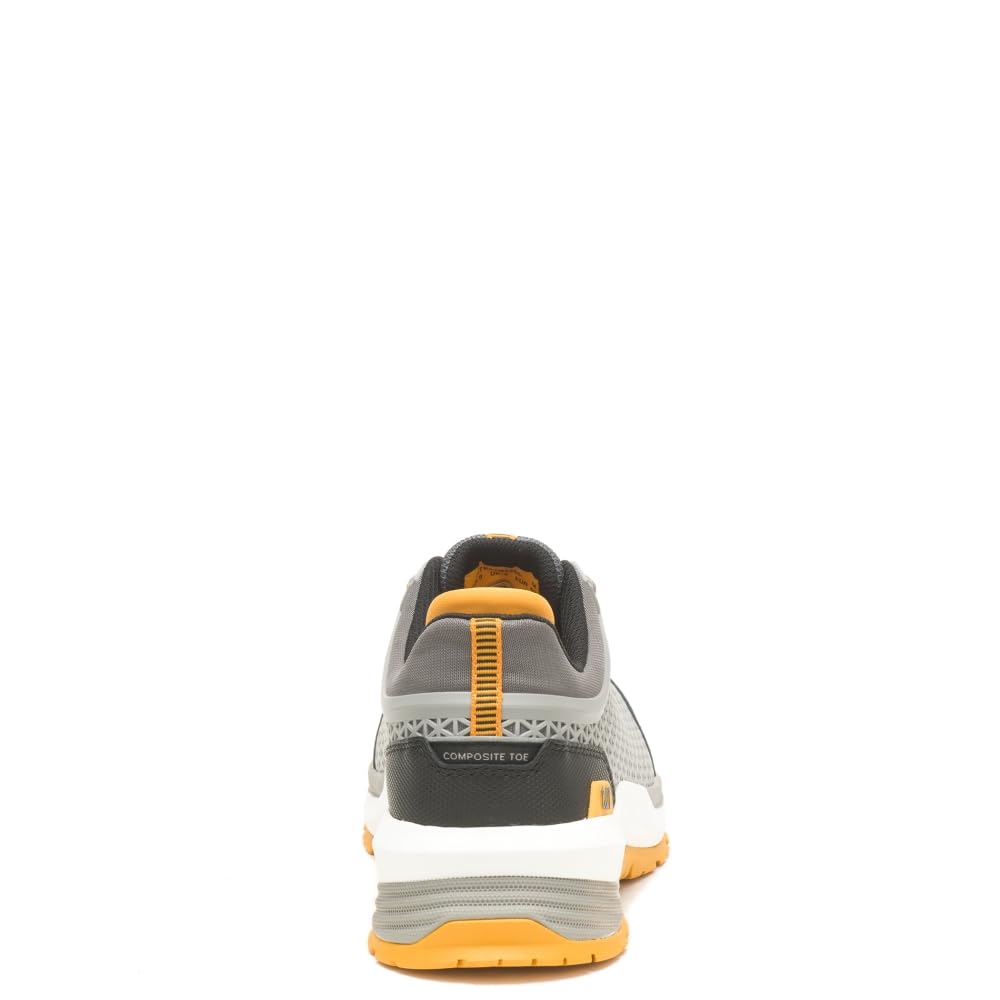 CAT Footwear Men's Streamline 2.0 Composite Toe Construction Shoe, Medium Charcoal/Paloma, 7 Wide