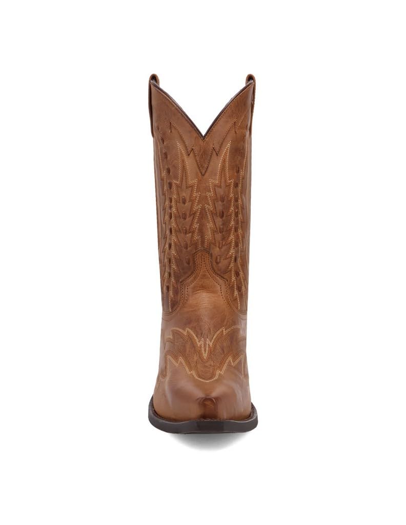 Laredo Men's Silverdale Western Boot, Tan, 10.5