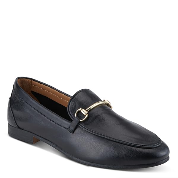 Spring Step Women's Anianka Leather Loafer Black EU 42 / US 10.5-11