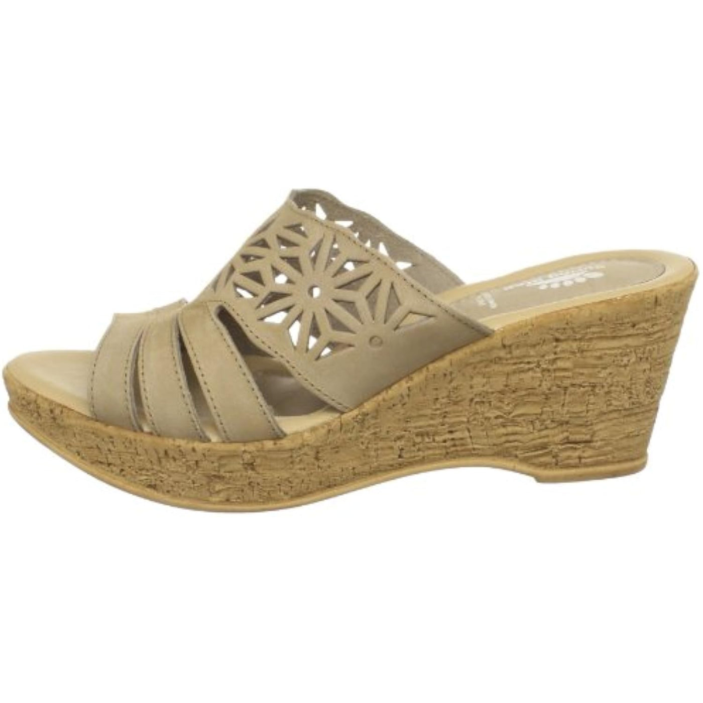 Spring Step Women's Dora Sandal, Beige, 7.5-8
