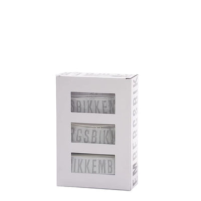 Bikkembergs Pack 3 Trunks Boxer Man tripack Item B41318L1F, 1100 Bianco - White, Medium