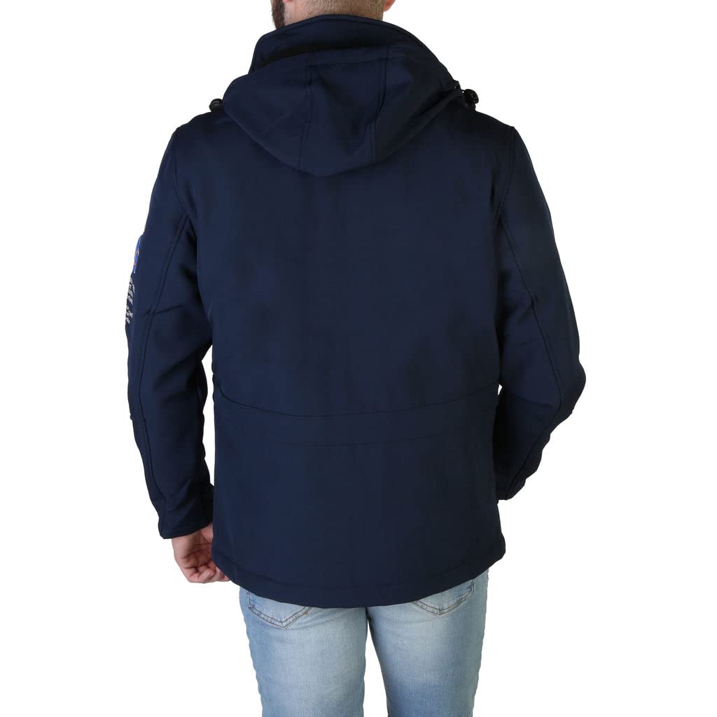 Geographical Norway Target-Zip_Man Outerwear Jacket Blue