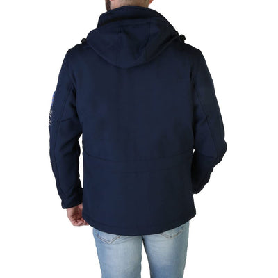 Geographical Norway Target-Zip_Man Outerwear Jacket Blue