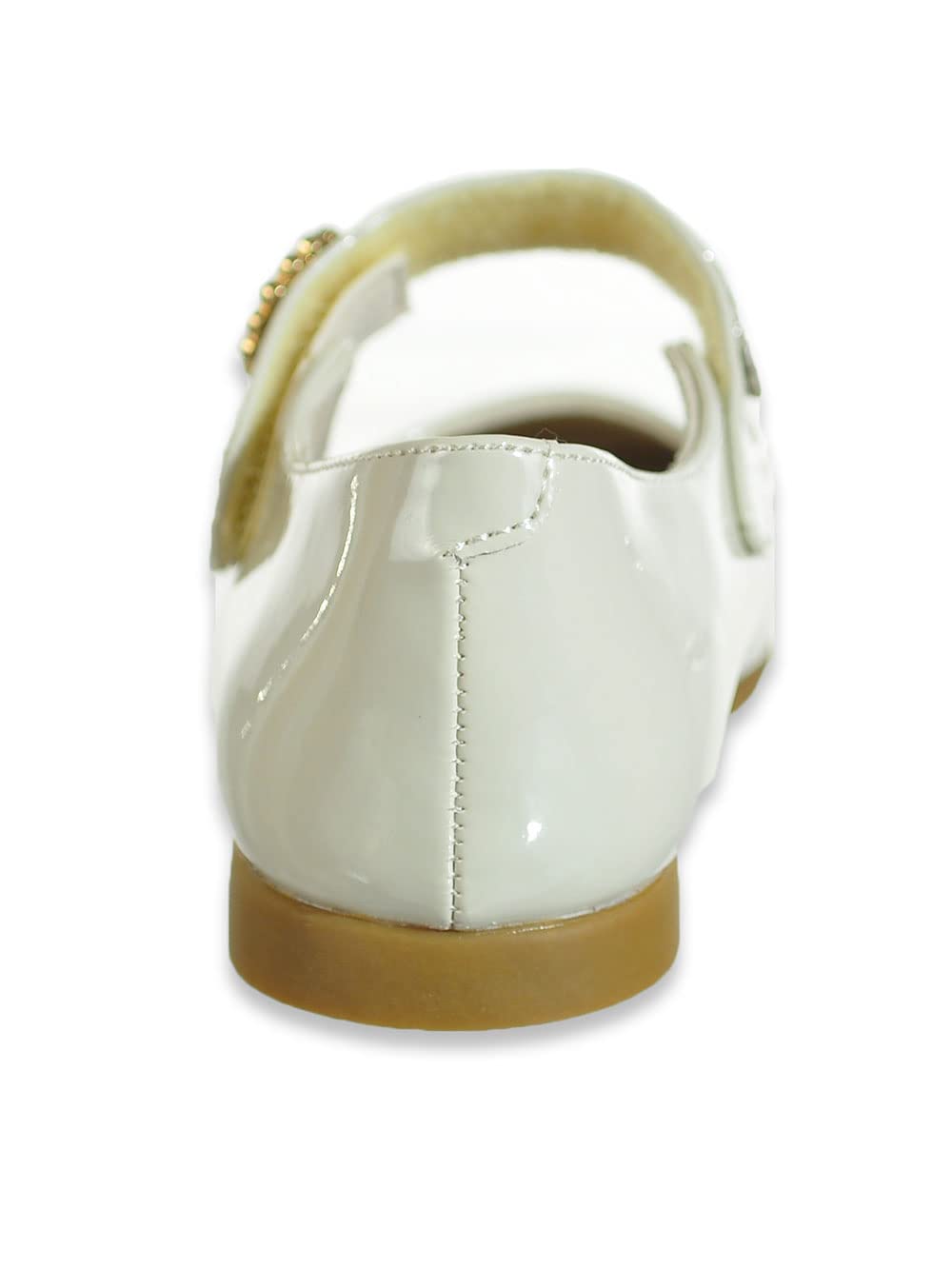 Rachel Shoes Baby Girl's Lil Millie (Toddler) Bone Patent 6 Toddler M