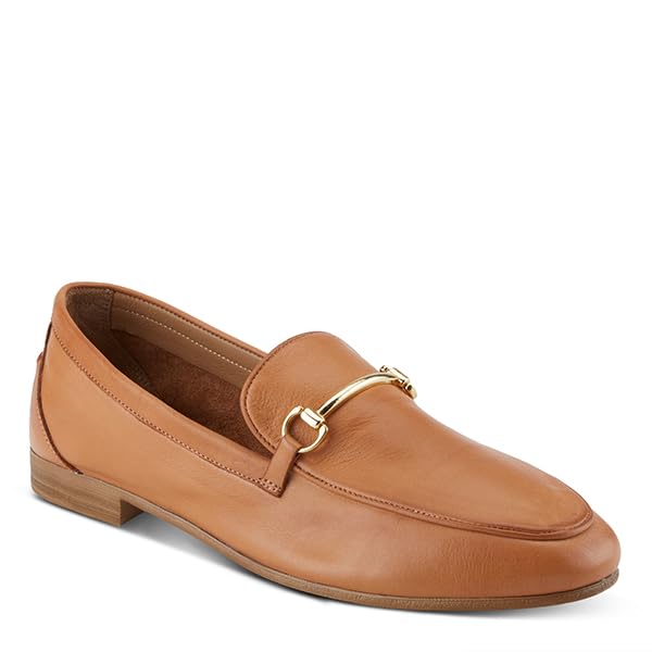Spring Step Women's Anianka Leather Loafer Camel EU 42 / US 10.5-11
