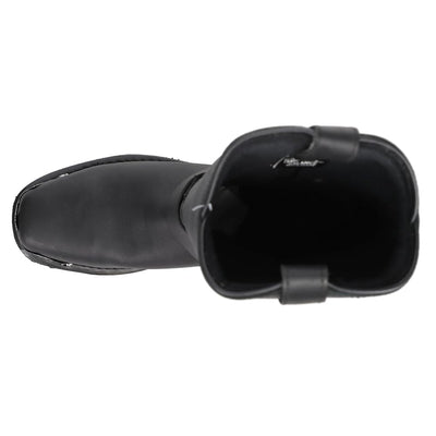 Dingo Mens Chopper Pull On Square Toe Motorcycle Casual Boots Mid Calf - Black - Size 8.5 D_M