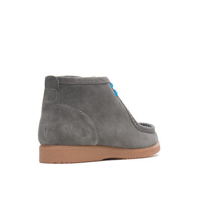 Hush Puppies Men's Bridgeport 2 Chukka Boot, Dark Grey Suede, 10