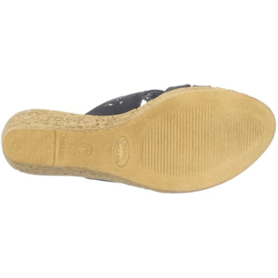 Spring Step Women's Dora Sandal, Black, 7.5-8