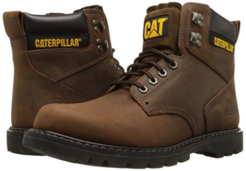 P72593 Leather Hiker Work Boots Slip Resistant Rubber Sole Steel Shank Medium 10 (D, M) US Men