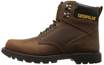 P72593 Leather Hiker Work Boots Slip Resistant Rubber Sole Steel Shank Medium 10 (D, M) US Men