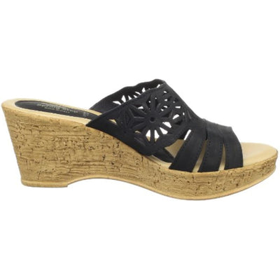 Spring Step Women's Dora Sandal, Black, 7.5-8