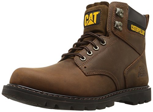 P72593 Leather Hiker Work Boots Slip Resistant Rubber Sole Steel Shank Medium 10 (D, M) US Men