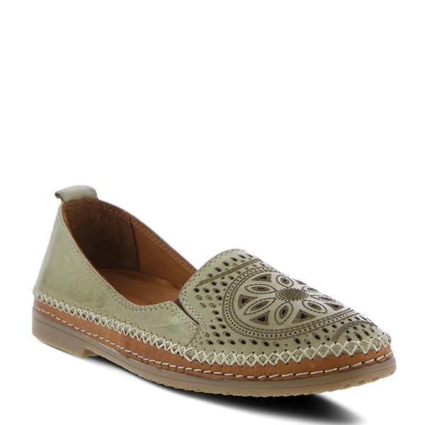 Spring Step Women's Ingrid Slip-on Shoe Olive Green EU 39 / US 8.5