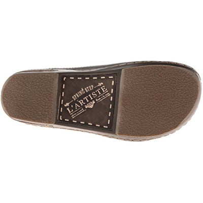 L'Artiste by Spring Step Women's Burbank Mule, Gray, 43 EU/11.5-12 M US