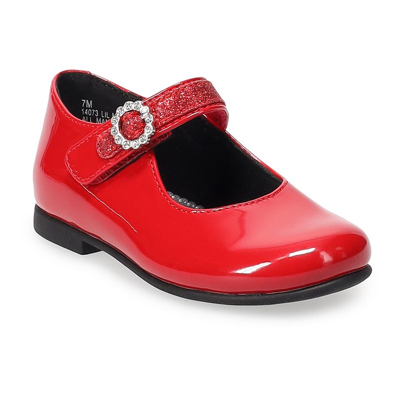 Rachel Shoes Girls  Millie Mary Jane Shoes - red  7 toddler