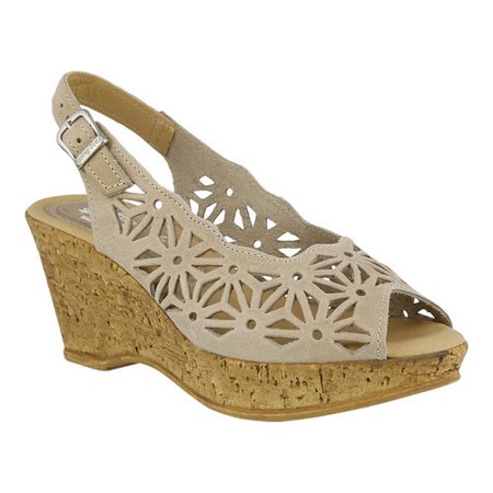 Spring Step Women's Abigail Slingback Sandal,Beige,41 EU/9.5 - 10 M US