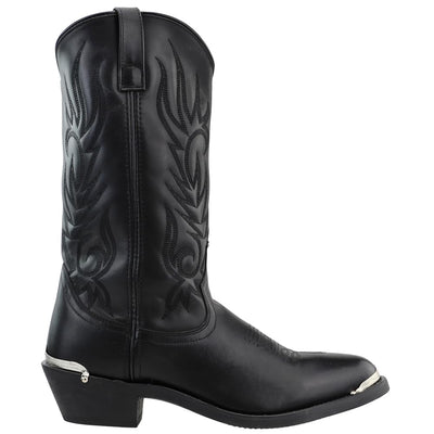 Laredo Mens Paris Round Toe Casual Boots Mid Calf - Black - Size 11 2E_M