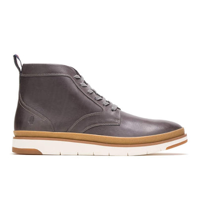 Hush Puppies Men's Caleb PT Boot Ankle, Dark Grey Leather, 7 M US