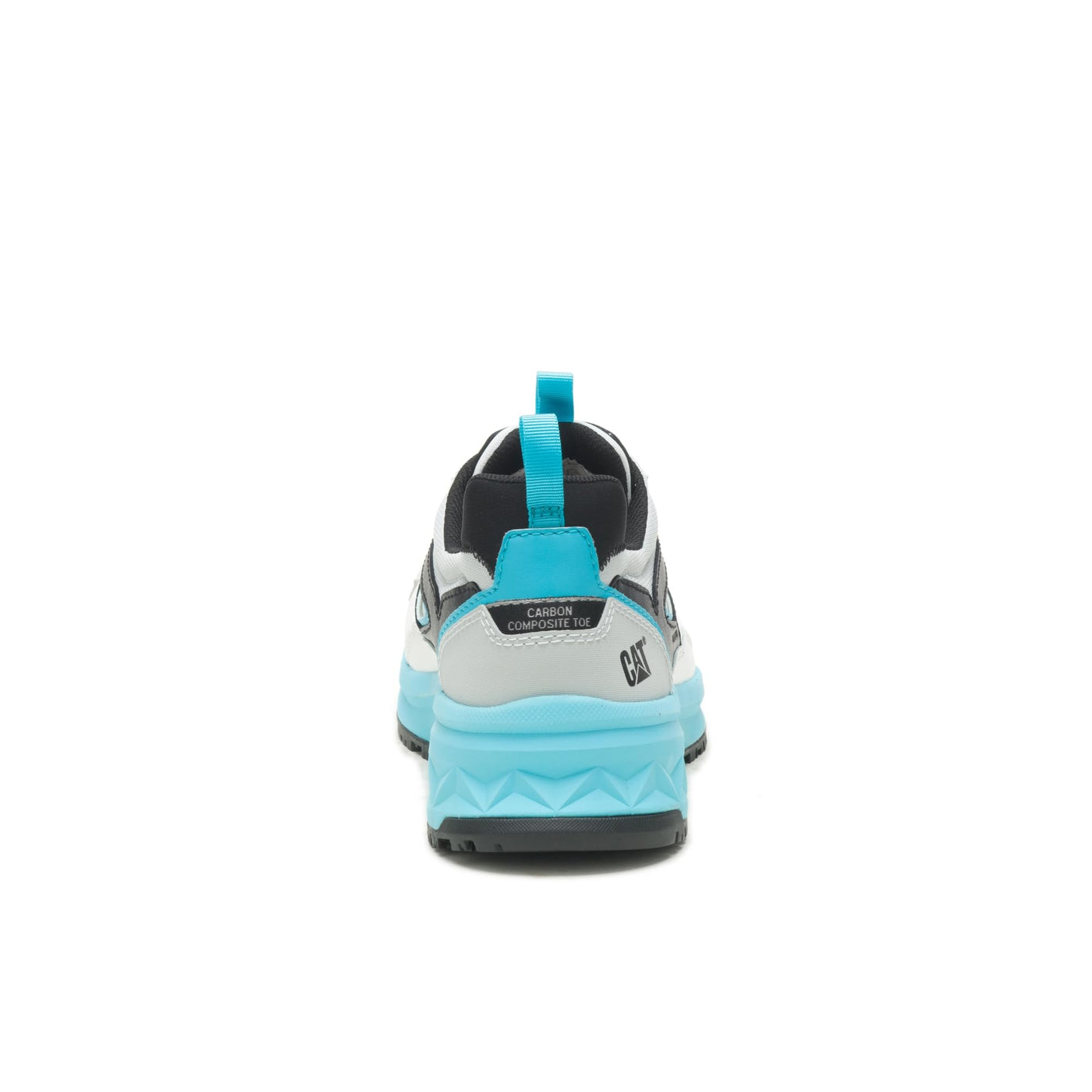 Caterpillar Streamline Runner Carbon Composite Toe Work Shoe Men Bright White/Blue
