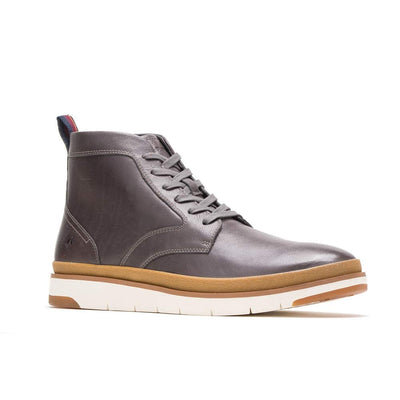 Hush Puppies Men's Caleb PT Boot Ankle, Dark Grey Leather, 7 M US