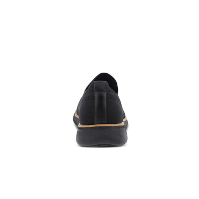 Spring Step Anders Mens Slip-On Shoes - Comfortable Loafer Shoes with Full Length Insole - Lightweight Casual Loafers for Men - Black EU 41 / US 8-8.5