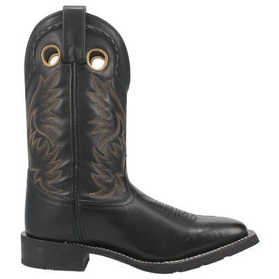 Laredo Mens Kane Square Toe Casual Boots Mid Calf - Black - Size 13 D
