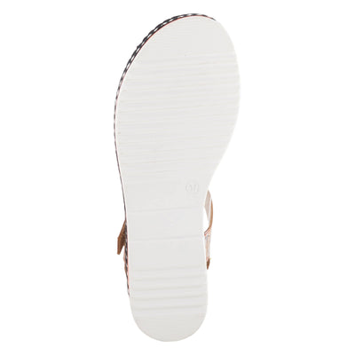 L'ARTISTE RHODYS ANKLE STRAP SANDALS