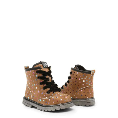 Shone 6372-021 Ankle Boots Red