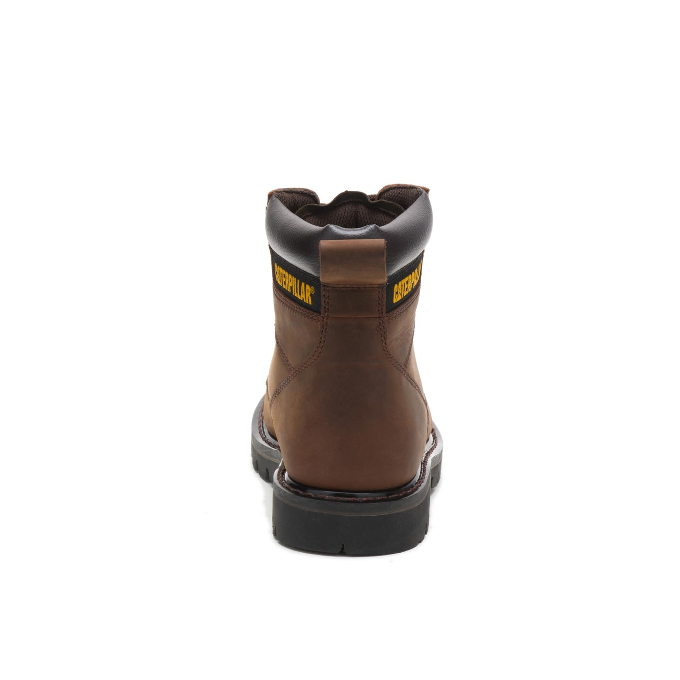CAT Men's Second Shift Soft Toe Work Boot, Dark Brown, 7.5
