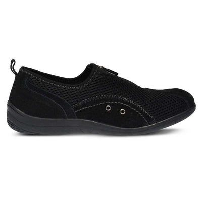 Spring Step Women's Racer Shoe, Black, 38 Medium EU (US 7.5-8 US)