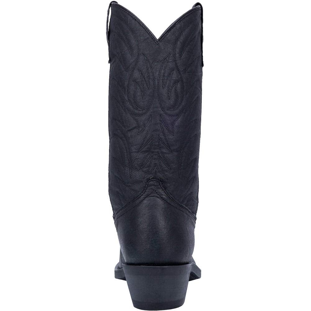 Laredo East Bound Men's Black Leather Boots 7 EW