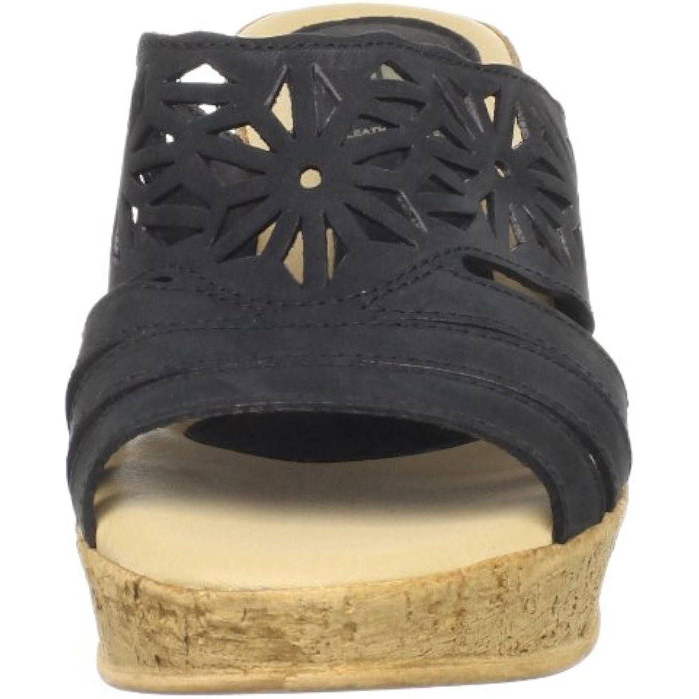 Spring Step Women's Dora Sandal, Black, 7.5-8