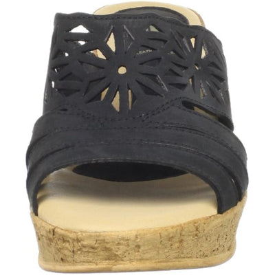 Spring Step Women's Dora Sandal, Black, 7.5-8