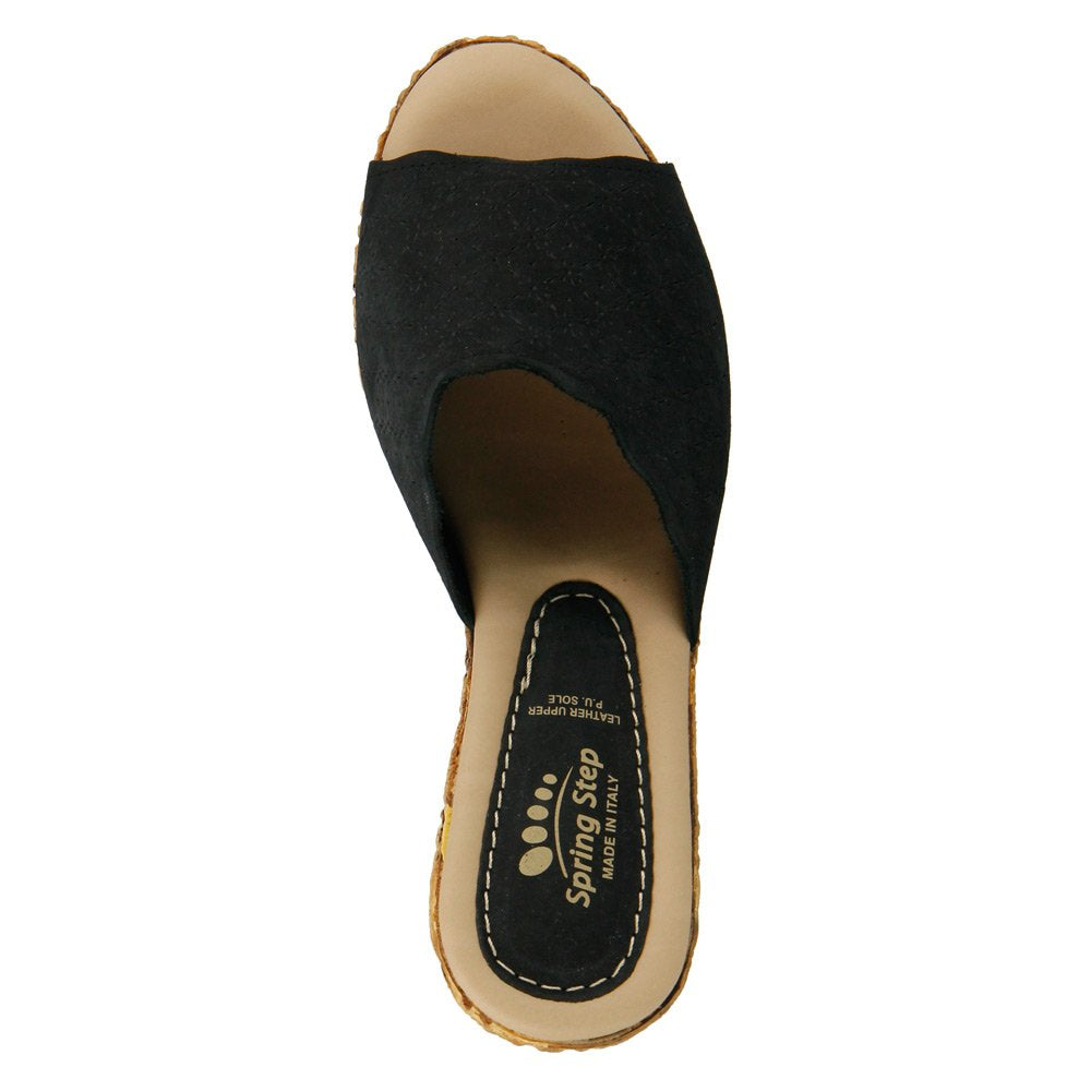 Spring Step Women's Black Pala 37 M EU
