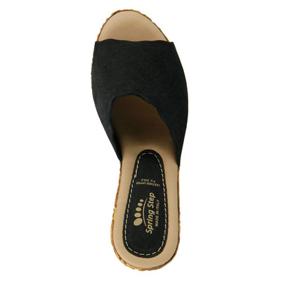 Spring Step Women's Black Pala 37 M EU