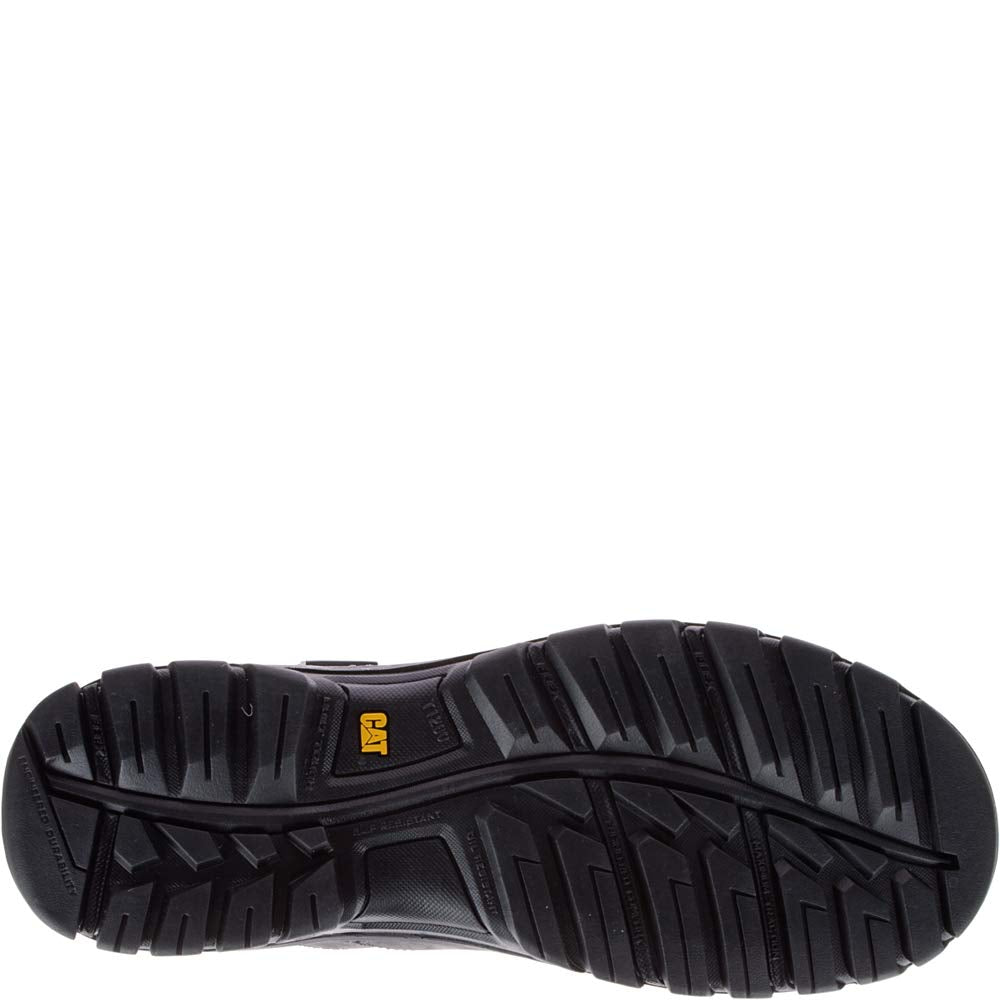 Cat Footwear Men's Threshold Waterproof Steel Toe Work Boot, Black, 9