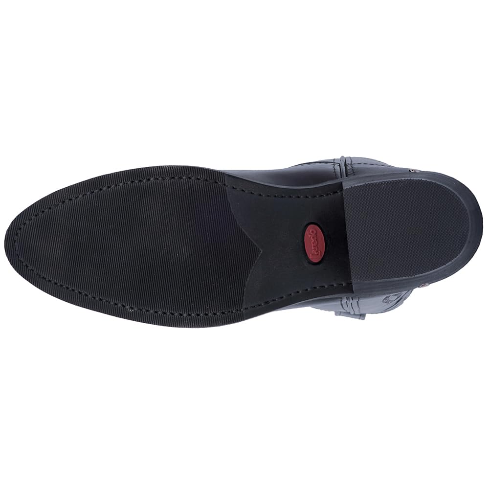 Laredo Mens Paris Round Toe Casual Boots Mid Calf - Black - Size 11 2E_M