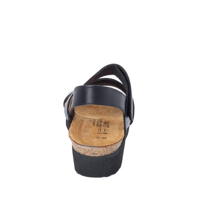 NAOT Footwear Women's Kayla Sandal Black Matte Leather 11-11.5 N-M US