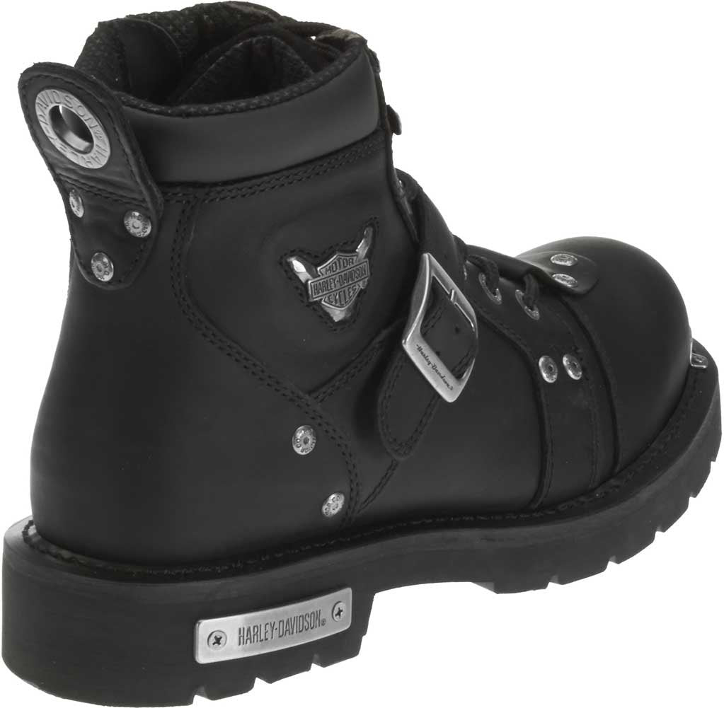 HARLEY-DAVIDSON FOOTWEAR Men's Brake Buckle Boot,Black,10 M
