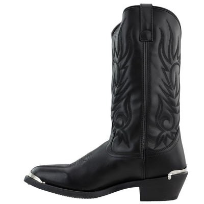 Laredo Mens Paris Round Toe Casual Boots Mid Calf - Black - Size 9 D_M