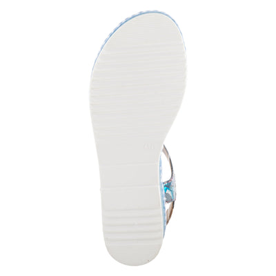 Spring Step L'Artiste Women's Rhodys Sandals Blue Multi EU 35 / US 5