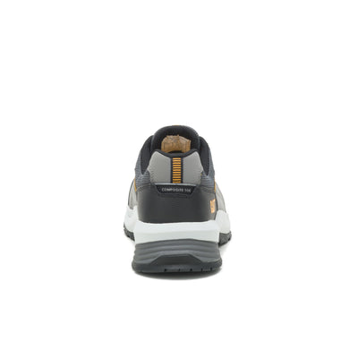 CAT Footwear Men's Streamline 2.0 Mesh Composite Toe Work Shoe, Med Charcoal, 12