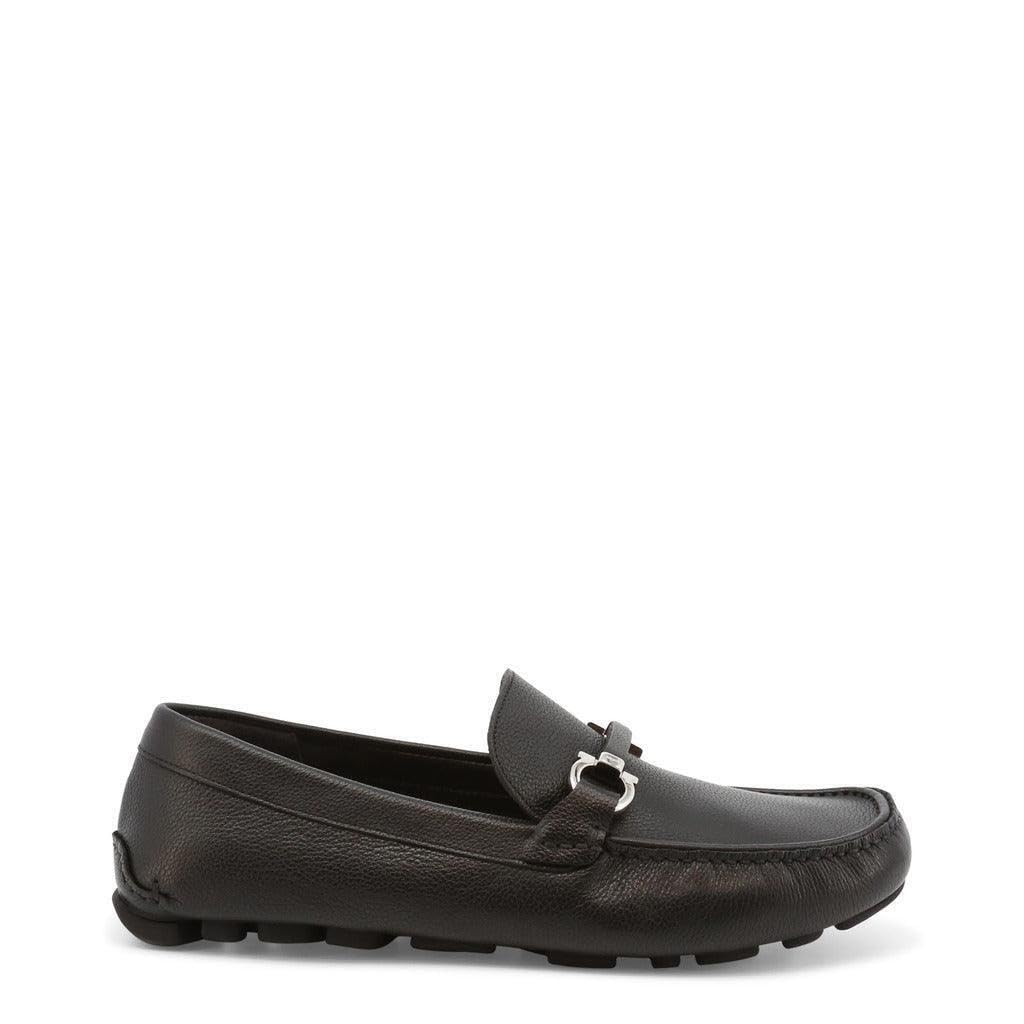 SALVATORE FERRAGAMO Salamanca Loafers Black
