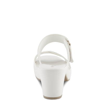 PATRIZIA Women's SCALAN Crystal-Adoed Slide Sandals White EU 42 / US 10.5-11