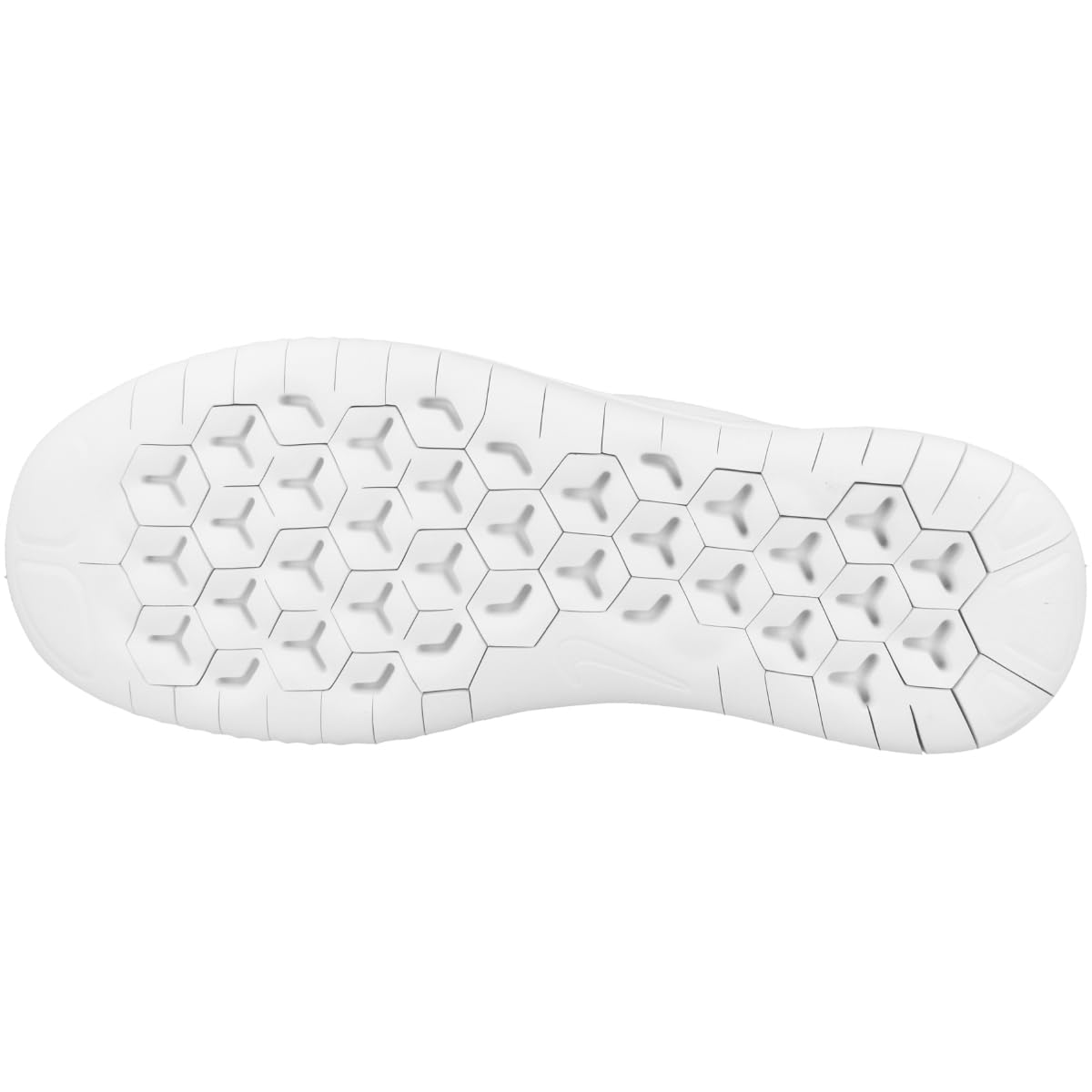 Nike Mens Free Rn 2018 Running Shoe, White/White, 9