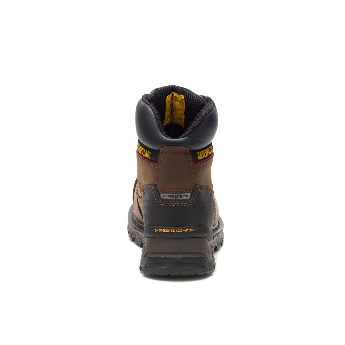 Cat Footwear Men's Excavatorxl 6" Wp Ct Construction Boot, Dark Brown, 9 Wide