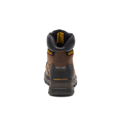 Cat Footwear Men's Excavatorxl 6" Wp Ct Construction Boot, Dark Brown, 10.5 Wide