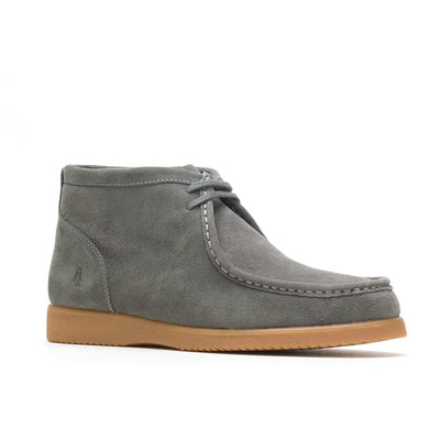 Hush Puppies Men's Bridgeport 2 Chukka Boot, Dark Grey Suede, 10
